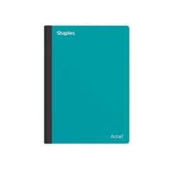 Staples Premium 2-Subject Notebook, 6" X 9.5", College Ruled, 100 Sheets, Red (TR58327) -Office Supply Shop 0195ED69 6A15 4B9A 93F10836BFF7F3CD sc7