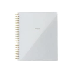 Russell+Hazel Signature Notebook, 9" X 11", Ruled, 98 Sheets, Charcoal (56301)