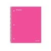 Staples Premium 1-Subject Notebook, 8.5" X 11", College Ruled, 100 Sheets, Pink (TR51448)