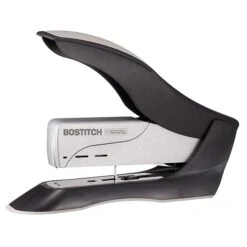 Bostitch Two-Finger Paper Pro Desktop Stapler, 100 Sheet Capacity, Black/Silver (1300)