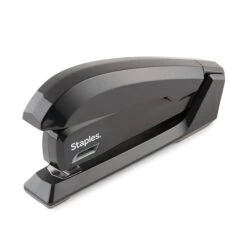 Staples One-Touch Desktop Stapler, 20 Sheet Capacity, Black, 500 (44436)