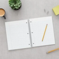 Staples 1-Subject Notebook, 8.5" X 11", College Ruled, 90 Sheets, Green (TR58358) -Office Supply Shop 1901B15A DED9 4F1C 895028592D0430A5 sc7