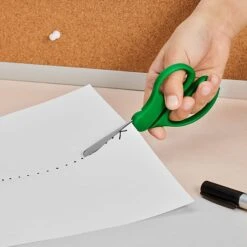 Staples Teacher Pack 5" Kids Blunt Tip Stainless Steel Scissors, Straight Handle, Right And Left Handed, 12/Pack (TR55058) -Office Supply Shop 2109F293 D768 4C32 82EA5AAB39E4F678 sc7