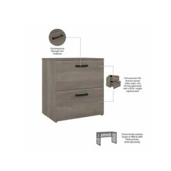 Kathy Ireland® Home By Bush Furniture City Park 2-Drawer Lateral File Cabinet, Letter/Legal, Driftwood Gray (CPF127DG-03) 2 Kathy Ireland® Home By Bush Furniture City Park 2-Drawer Lateral File Cabinet, Letter/Legal, Driftwood Gray (CPF127DG-03) -Office Supply Shop 21F4F33D 7215 4993 AADF6A9DE01436C3 sc7