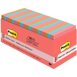 Post-it® Pop-up Notes, 3" X 3", Poptimistic Collection, 100 Sheets/Pad, 18 Pads/Cabinet Pack (R330-18CTCP) -Office Supply Shop 276448B6 54FC 41D7 A0A392A18C9B48F4 sc7
