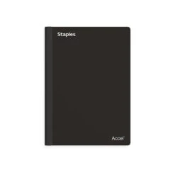 Staples Premium 2-Subject Notebook, 6" X 9.5", College Ruled, 100 Sheets, Red (TR58327) -Office Supply Shop 2836A485 E69D 4766 8F0F7921DDB169C9 sc7