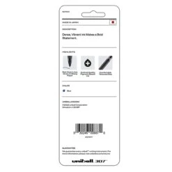 Uni-ball Uniball 307 Retractable Gel Pens, Medium Point, 0.7mm, Blue Ink, 3/Pack (1927593) -Office Supply Shop 2A6AFCD4 0AD9 4C64 8EBBACF64975C656 sc7