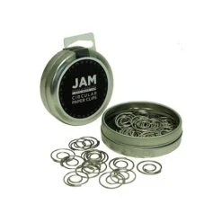 JAM Paper Circular Small Paper Clips, Silver, 50/Pack (321814885) -Office Supply Shop 2DA60307 DF8F 45BD 93512CEDCE7F057F sc7