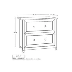 Sauder Edge Water Collection 33" File, Black (409044) -Office Supply Shop 2DD1B245 31EF 4966 B67722D2A8B666C4 sc7