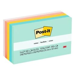 Post-it® Greener Notes, 3" X 5", Sweet Sprinkles Collection, 100 Sheets/Pad, 5 Pads/Pack (655-RP-A) -Office Supply Shop 2E35C3B0 20E8 4822 B8F61C3145A92181 sc7