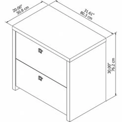 Office By Kathy Ireland® Echo 2-Drawer Lateral File Cabinet, Letter/Legal, Gray Sand, 32" (KI60202-03) -Office Supply Shop 3112B8DD 5FD5 48B1 933A3125CA7383F4 sc7