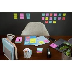 Post-it® Super Sticky Notes, 4" X 6", Supernova Neons Collection, Lined, 45 Sheets/Pad, 24 Pads/Pack (660-24SSMIA-CP) -Office Supply Shop 35C93681 5BE7 4A2B 919626384D7ED342 sc7