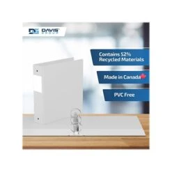Davis Group Premium Economy 2" 3-Ring Non-View Binder, White, 6/Pack (2313-00-06) -Office Supply Shop 376CAC4C 3BBD 455D 85F3EF9D252FA7C5 sc7