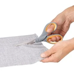 Westcott Titanium Bonded 8" Titanium Multi-Purpose/Heavy Duty Scissor, Pointed Tip, Gray/Yellow, 3/Pack (17532) -Office Supply Shop 3DCC8521 84CD 45EB A5425697BBF703B3 sc7