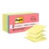 Post-it® Dispenser Pop-up Notes Value Pack, Canary Yellow And Assorted Colors, 3 In X 3 In, 100 Sheets/Pad, 18 Pads/Pack