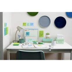 Post-it® Recycled Super Sticky Notes, 3" X 3", Oasis Collection, 70 Sheets/Pad, 24 Pads/Pack (654-24SST-CP) -Office Supply Shop 430DE957 3AFA 4E71 A97DE5109E5B50CF sc7