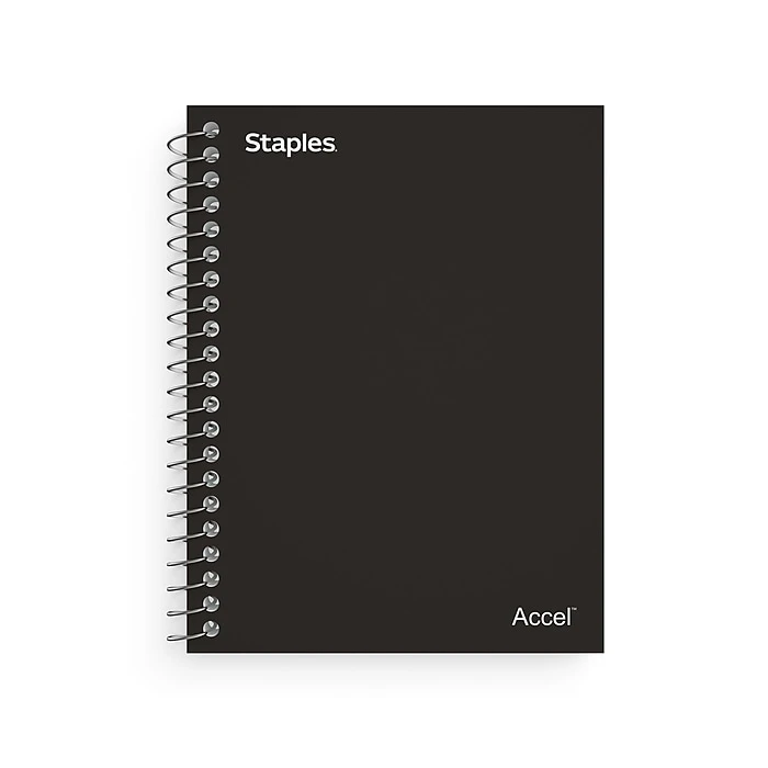 Staples Premium 1-Subject Notebook, 3.5" x 5.5", College Ruled, 200 Sheets, Blue (TR58289) Staples Premium 1-Subject Notebook, 3.5" X 5.5", College Ruled, 200 Sheets, Blue (TR58289) -Office Supply Shop 477DF328 1460 4384 991999923F16C31B sc7