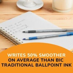 BIC Round Stic Grip Xtra-Comfort Ballpoint Pen, Medium Point, Assorted Ink, 36/Pack (GSMG361-AST) -Office Supply Shop 485F9431 6C48 4949 A213CC6C22FBABCD sc7