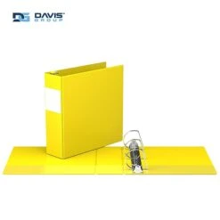 Davis Group Premium Economy 3" 3-Ring Non-View Binder, Yellow, 6/Pack (2305-05-06) -Office Supply Shop 4A30C71C D23A 4A9F AE599D8A1B4690AD sc7