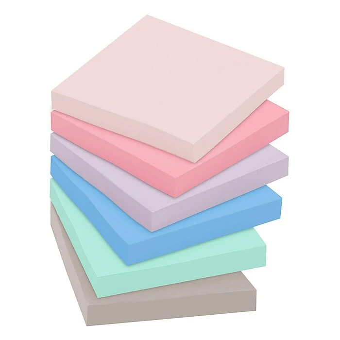 Post-it® Recycled Super Sticky Notes, 3" x 3", Wanderlust Pastels Collection, 90 Sheets/Pad, 12 Pads/Pack (654-12SSNRP) Post-it® Recycled Super Sticky Notes, 3" X 3", Wanderlust Pastels Collection, 90 Sheets/Pad, 12 Pads/Pack (654-12SSNRP) -Office Supply Shop 519ED289 12B0 4C9E AA20F2AB8C24B48C sc7