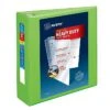 Avery Heavy Duty 3" 3-Ring View Binder, Chartreuse (79779)
