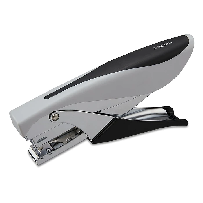 Staples Deluxe Plier Stapler, 20 Sheet Capacity, Black/Gray (24546/17584) Staples Deluxe Plier Stapler, 20 Sheet Capacity, Black/Gray (24546/17584) -Office Supply Shop 52A946C4 20C9 4354 8C9DF9F88F492176 sc7