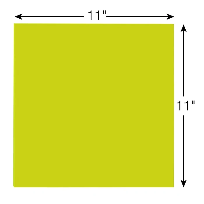 Post-it® Super Sticky Notes, 11" x 11", Neon Green, 30 Sheets/Pad, 1 Pad/Pack (BN11G) Post-it® Super Sticky Notes, 11" X 11", Neon Green, 30 Sheets/Pad, 1 Pad/Pack (BN11G) -Office Supply Shop 539B2FBF ABC5 4F13 AADD8F94B711AE7C sc7
