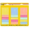 Post-it® Super Sticky Notes, 3" X 3", Summer Joy Collection, 45 Sheets/Pad, 15 Pads/Pack (654-15SSJOY)