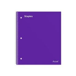 Staples Premium 1-Subject Notebook, 8" X 10.5", Wide Ruled, 100 Sheets, Green (TR51452) -Office Supply Shop 59F46C23 3120 435E A4A1F05EF2496E7E sc7