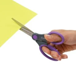 Westcott Soft Handle Student 7" Stainless Steel Standard Scissors, Pointed Tip, Assorted Colors (14609) -Office Supply Shop 5E2AA740 F1ED 40A6 A36D3F0847A496B0 sc7