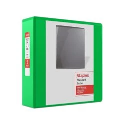 Staples Standard 3" 3-Ring View Binder, Navy Blue (26451-CC) -Office Supply Shop 5E42B5D2 A69C 4AA9 B81A7D392D6E2309 sc7