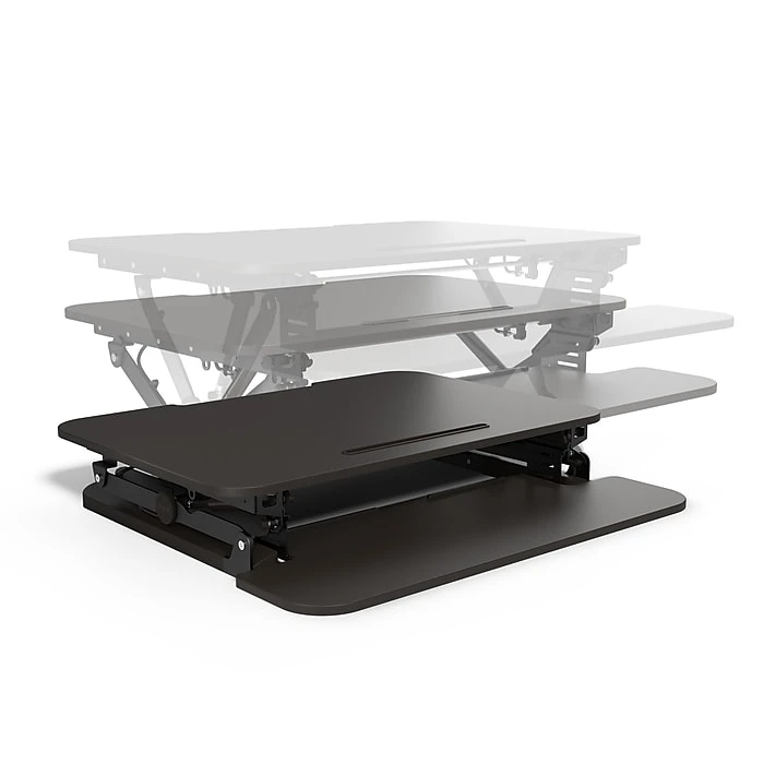 Union & Scale™ FlexFit™ 35" Adjustable Desk Riser, Black (UN50710-CC) Union & Scale™ FlexFit™ 35" Adjustable Desk Riser, Black (UN50710-CC) -Office Supply Shop 621E7542 8DE0 4352 9FD78BEFF2F358D6 sc7