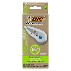 BIC Ecolutions Wite-Out Brand Correction Tape (formerly ReVolution), White, 2/Pack (WOET21-WHI) -Office Supply Shop 63E3780C 00DF 4B1A A7831A894A223454 sc7