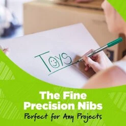 BIC Ecolutions Permanent Markers (formerly ReVolution), Fine Tip, Assorted Colors, 12/Pack (PMER12-AST) -Office Supply Shop 66643D7B 4B50 46B8 B8CCD961AE0F6B6E sc7