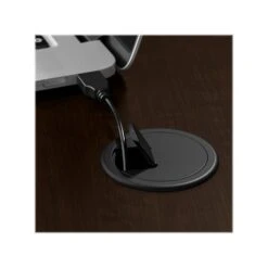 Bush Business Furniture Move 40 28"-48"H Electric Adjustable Standing Desk, Mocha Cherry/Black (M4S4824MRBK) -Office Supply Shop 666F7928 F5A6 48EF 8FCED4494ED665B2 sc7