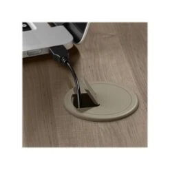 Bush Furniture Cabot 37-42"H Corner Adjustable Standing 3-Position Desk With Shelves, Ash Gray (WC31216) -Office Supply Shop 66C3C37D ECE0 41F3 A0790FB0C492D142 sc7