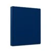 Staples Economy 1" 3-Ring Non-View Binder, Navy Blue (ST26646-CC)