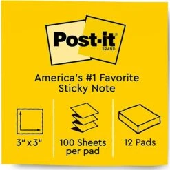 Post-it® Pop-up Notes, 3" X 3", Poptimistic Collection, 100 Sheets/Pad, 12 Pads/Pack (R330-12AN) -Office Supply Shop 688ABAED 59D2 46DF A38155ED1D04BD83 sc7