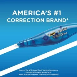 BIC Wite-Out Exact Liner Correction Tape, White, 4/Pack (WOELP418) -Office Supply Shop 6B223722 BF9E 4B2E BED81D2890F5DC3C sc7