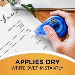 BIC Wite-Out EZ Correct Correction Tape, White, 18/Pack (WOTAP18-WHI) -Office Supply Shop 6EEC8767 FEFD 4AE6 98DE705FBFADAFE5 sc7