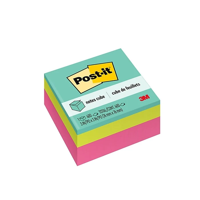 Post-it® Notes, 3" x 3", Assorted Colors, 400 Sheets/Pad, 1 Pad/Pack (2027) Post-it® Notes, 3" X 3", Assorted Colors, 400 Sheets/Pad, 1 Pad/Pack (2027) -Office Supply Shop 70FF2679 65CB 435E 8F7232FF31452070 sc7