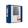 Staples Standard 3" 3-Ring View Binder, Navy Blue (26451-CC)