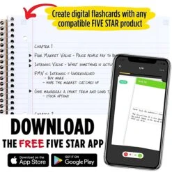 Mead Five Star 3-Subject Notebook, 8.5" X 11", College Ruled, 150 Sheets, Assorted Colors (06050/06210) -Office Supply Shop 76A69E70 E71C 4360 B9F81A6CDFA8A6BB sc7