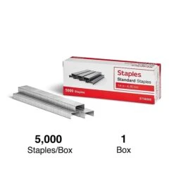 Staples Standard Staples, 1/4" Leg Length, 5000 /Box (TR58090) -Office Supply Shop 7A955459 DDB8 48BB 9E524DF9F9330083 sc7