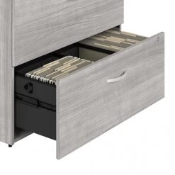 Bush Business Furniture Studio A 2-Drawer Lateral File Cabinet, Locking, Letter/Legal, Platinum Gray, 36" (SDF136PGSU-Z) -Office Supply Shop 7C386CBA 112D 44BB BF4FFEE3893EB68D sc7