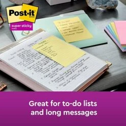Post-it® Super Sticky Notes, Canary Yellow, Lined, 4 In X 6 In , 90 Sheets/Pad, 5 Pads/Pack (660-5SSCY) -Office Supply Shop 7CADA27C 0117 40C1 B513CDFD9B0BD961 sc7