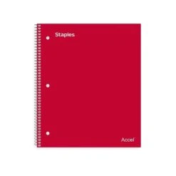 Staples Premium 1-Subject Notebook, 8" X 10.5", Wide Ruled, 100 Sheets, Green (TR51452) -Office Supply Shop 8190618A 04C5 44EE AC65759EE32A4107 sc7