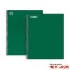 Staples 1-Subject Notebook, 8.5" X 11", College Ruled, 90 Sheets, Green (TR58358)