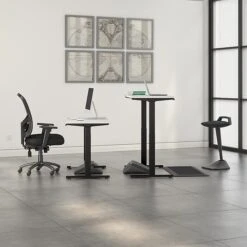 Bush Business Furniture Move 60 Series 27''-47'' Adjustable Standing Desk, White (M6S4824WHBK) -Office Supply Shop 86AB27FE EE6F 48B7 923360E07BCA7287 sc7