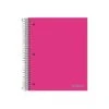 Oxford 5-Subject Notebook, 9" X 11", College-Ruled, 200 Sheets, Assorted Colors (OXF10588)
